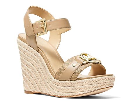 michael michael kors women's rory espadrille platform wedge sandals|Michael Kors Rory Platform Sandal .